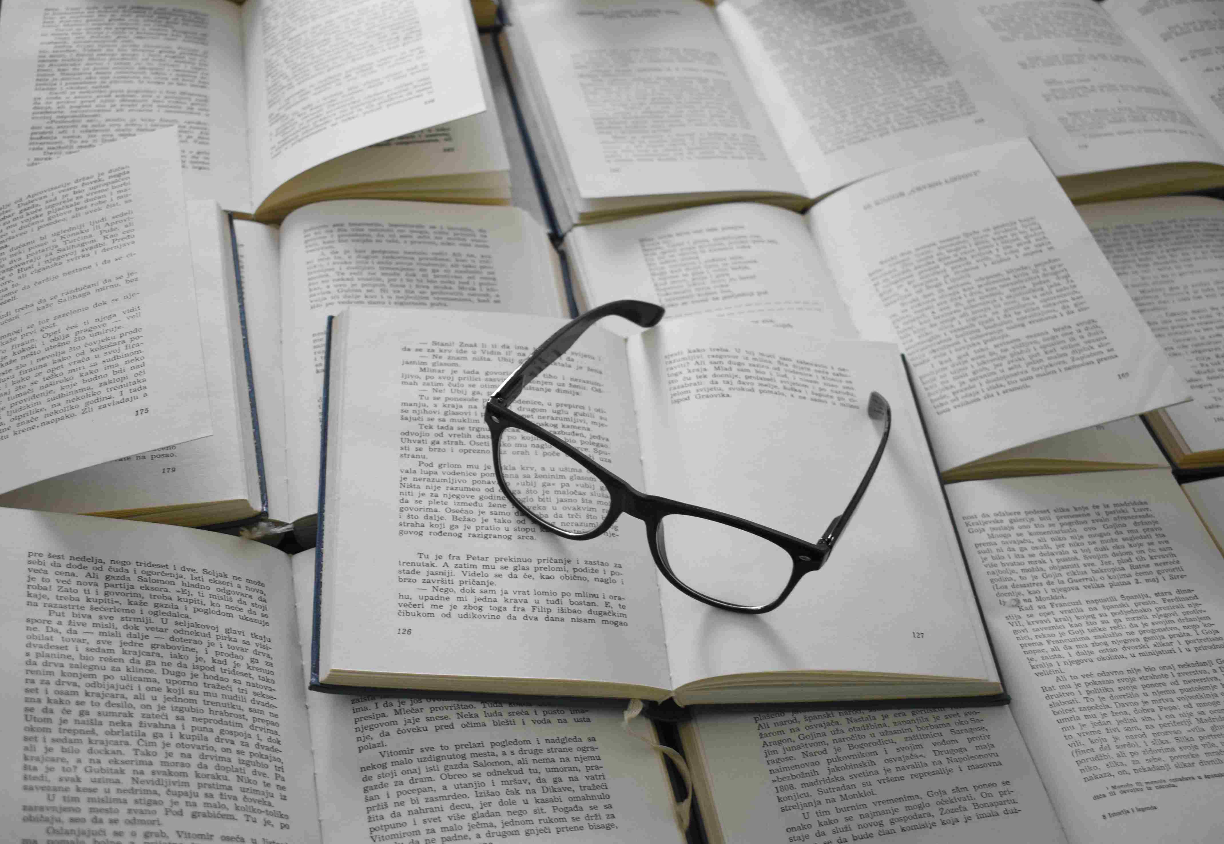 books and spectacles